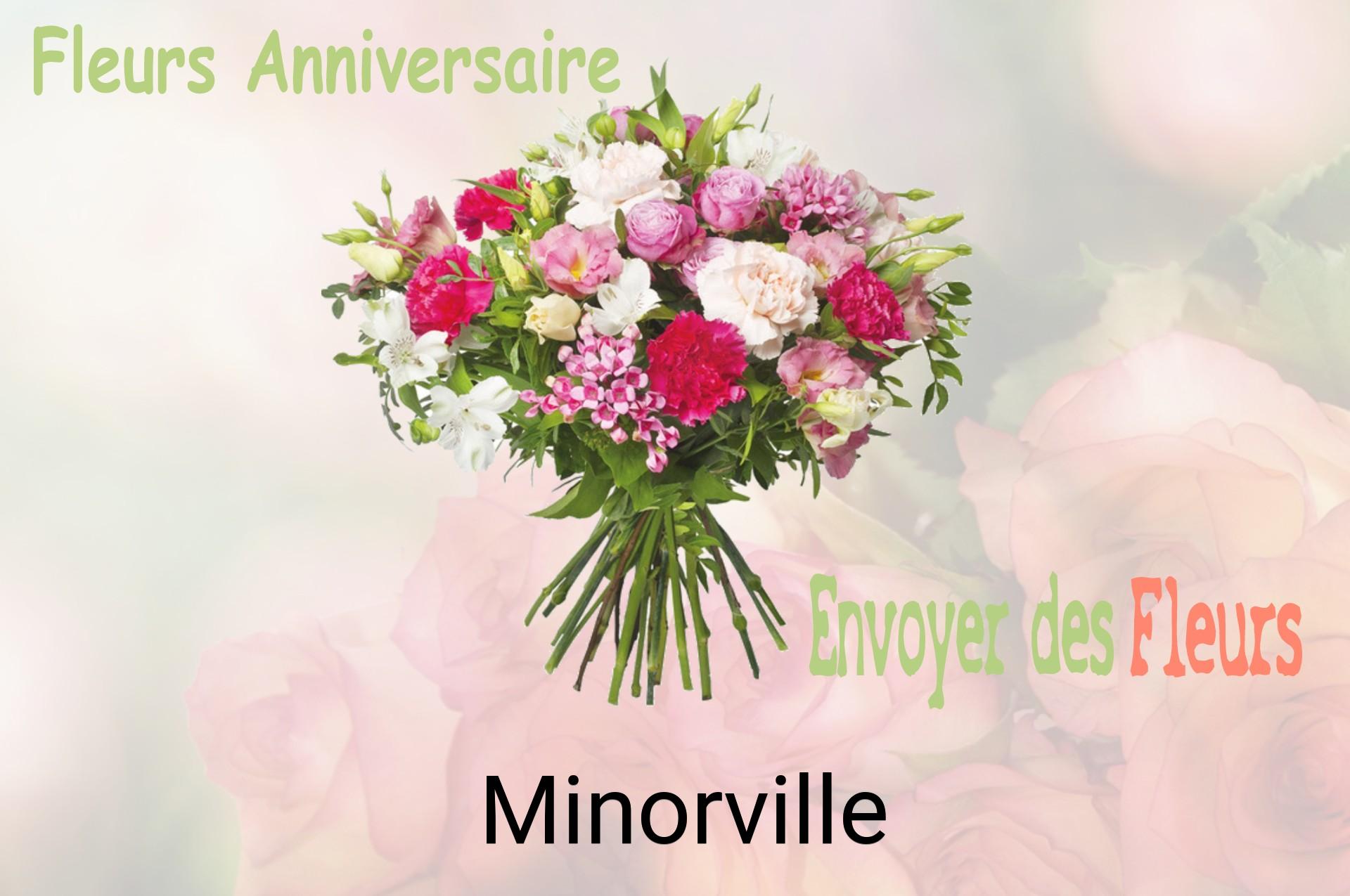 Bouquet de fleurs d’anniversaire livré à Minorville